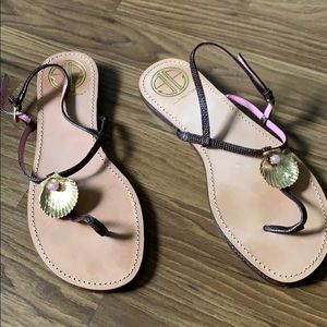 Lilly Pulitzer Seashell Sandals